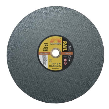 dawn abrasives railway cutting wheels 356x4x25.4 ZA 24Q
