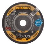 电厂多用罗迪斯RHODIUS砂轮德国进口超薄150*1.5*22不锈钢切割片