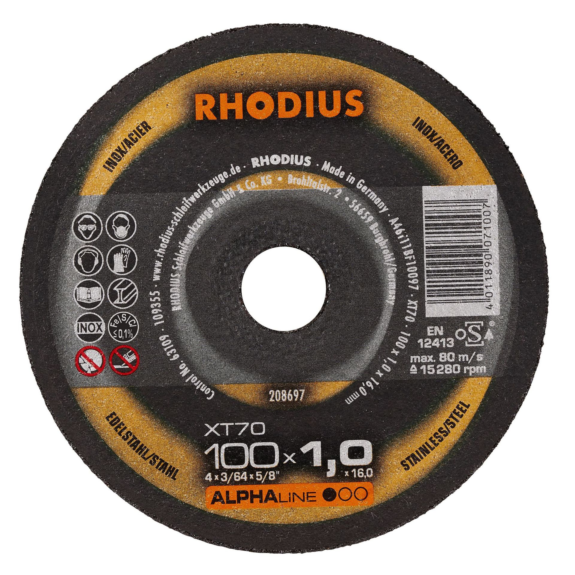 main-01-14.jpg 德国罗迪斯砂轮片 RHODIUS超薄进口不锈钢专用切割片 100*1.0*16 - Image 1