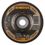 德国进口砂轮片RHODIUS 罗迪斯RS38 125*7*22 不锈钢专用打磨片