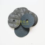 钢纸砂盘RHODIUS抛光片125*22 Z40锆刚玉不锈钢专用钢纸碟多规格