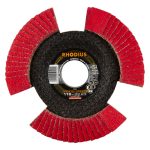 RHODIUS 罗迪斯 VISION可视化百叶片陶瓷料不锈钢用抛光片125*22