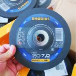 德国RHODIUS管道焊缝专用打磨多角度研磨片180*4.0 pipeline - Image 2