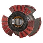 RHODIUS 罗迪斯 VISION可视化百叶片陶瓷料不锈钢用抛光片125*22 - Image 2