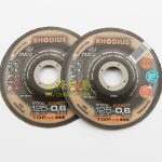 罗迪斯切割片RHODIUS切割片 超薄进口不锈钢专用125*0.6*22.2 - Image 3
