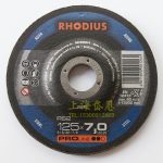 德国罗迪斯RHODIUS打磨片RS2专用铸钢合金刚超硬钢材打磨砂轮片 - Image 3