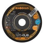 罗迪斯RHODIUS砂轮片 超薄切割片进口切割片不锈钢切割片 125*0.8 - Image 5