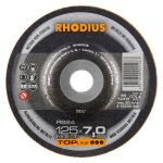 进口铝打磨片罗迪斯RHODIUS磨铝砂轮片100*7磨铝合金用砂轮125*7 - Image 5