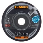 铝合金切割片进口RHODIUS铝用切割片125*2.0切割铝合金用砂轮片 - Image 5